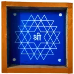 Aishwarya Laxmi wooden rangoli stencil 5x5 inches for kolam and festive floor art