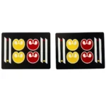 Gopadma acrylic readymade rangoli in 4x3 inches for festive decor