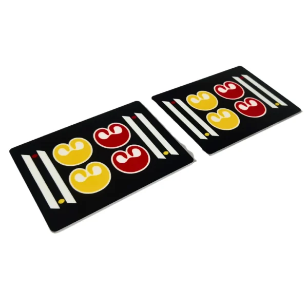 Gopadma acrylic readymade rangoli in 4x3 inches for festive decor