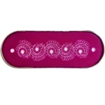Decorative metal rangoli stencil for Diwali 12x5 inches