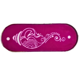 12x5 inch metal border rangoli stencil for edge patterns