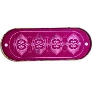 Border Rangoli Stencil Metal 12x5 Inches