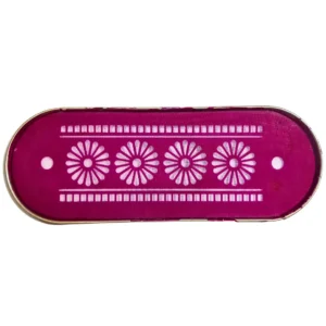 Border Rangoli Stencil Metal 12x5 Inches