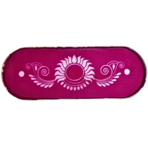 Border Rangoli Stencil Metal 12x5 Inches