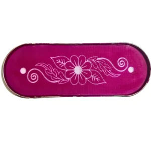 Border Rangoli Stencil Metal 12x5 Inches