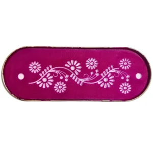Border Rangoli Stencil Metal 12x5 Inches