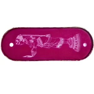 border rangoli stencil metal 12x5 inches design