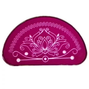 Rangoli Stencil Metal Half Round