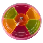 rangoli container with spoon