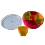 rangoli container with spoon