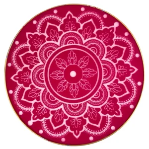 16 Inch Round Metal Rangoli Stencil