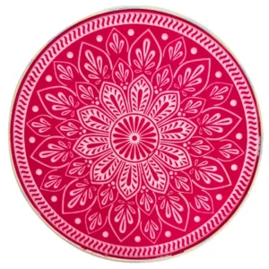 16 Inch Round Metal Rangoli Stencil