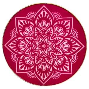 16 Inch Round Metal Rangoli Stencil