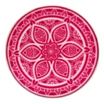 Round metal rangoli stencil 16 inch for Diwali decoration
