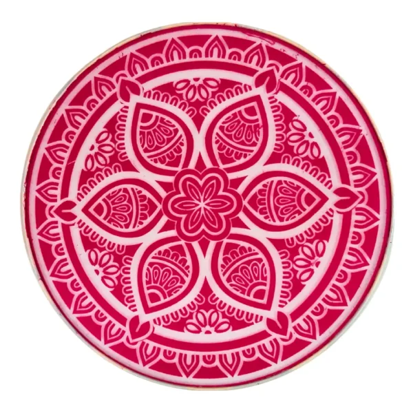 Round metal rangoli stencil 16 inch for Diwali decoration