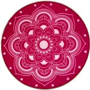 16 Inch Round Metal Rangoli Stencil