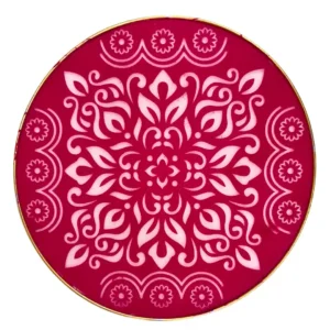 16 Inch Round Metal Rangoli Stencil