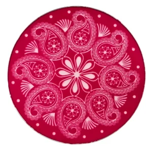 18 Inch Round Metal Rangoli Stencil