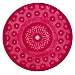 18 Inch Round Metal Rangoli Stencil