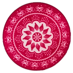 18 Inch Round Metal Rangoli Stencil