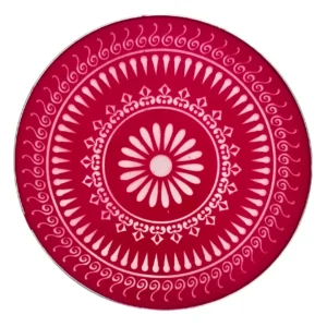 18 Inch Round Metal Rangoli Stencil