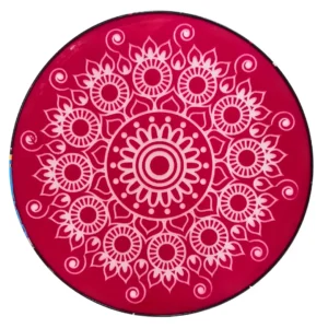18 Inch Round Metal Rangoli Stencil