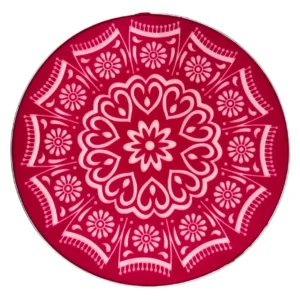 18 Inch Round Metal Rangoli Stencil