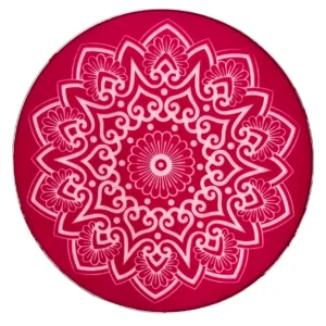 18 Inch Round Metal Rangoli Stencil