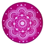 20 inch big round rangoli stencil metal for bold designs