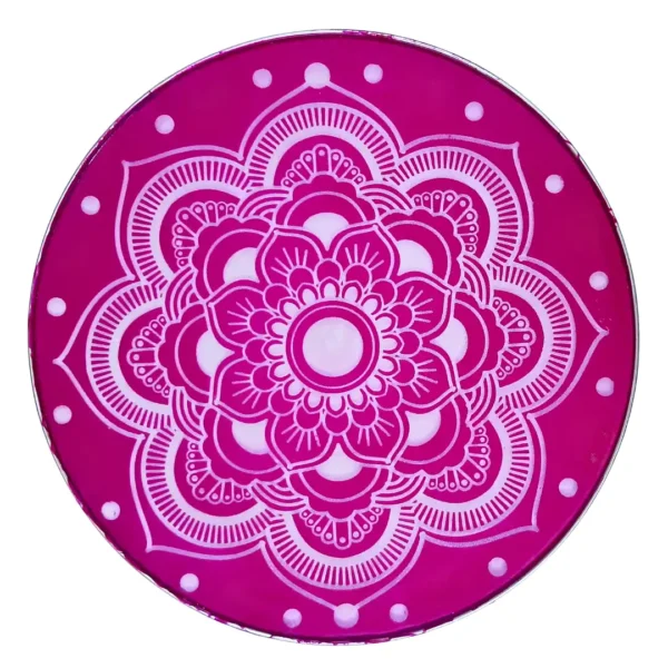 20 inch big round rangoli stencil metal for bold designs