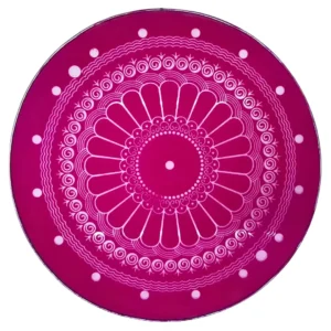 20 Inch Big Round Metal Rangoli Stencil