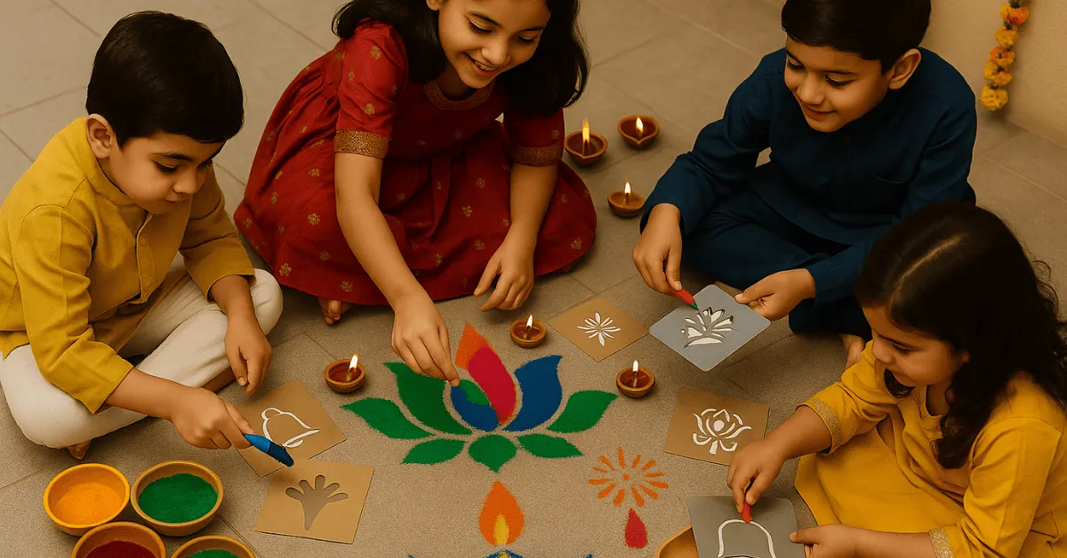 Kids & Culture: Rangoli Activities That Turn Festivals Into Family Time
