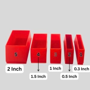 Rangoli Calligraphy Tools (Plastic-Unbreakable) Set of 5